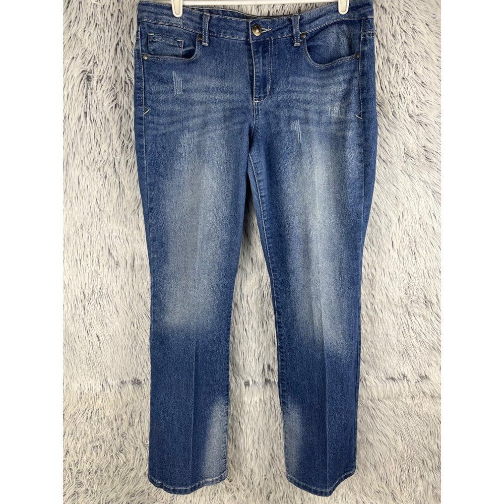 Lei Jeans Womans Juniors 13 Light Wash Felicia Stretch High Rise Denim